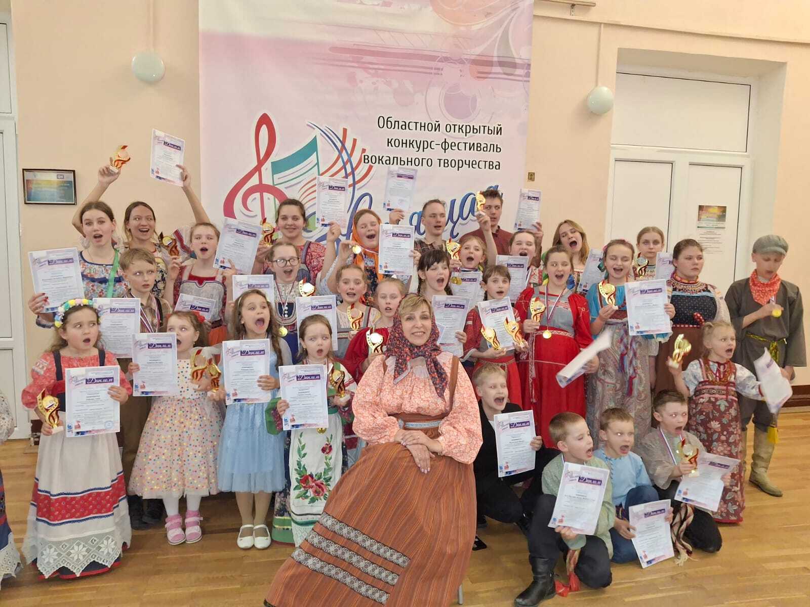 Юные опочане приняли участие в фестивале &quot;Звенящая капель&quot;.