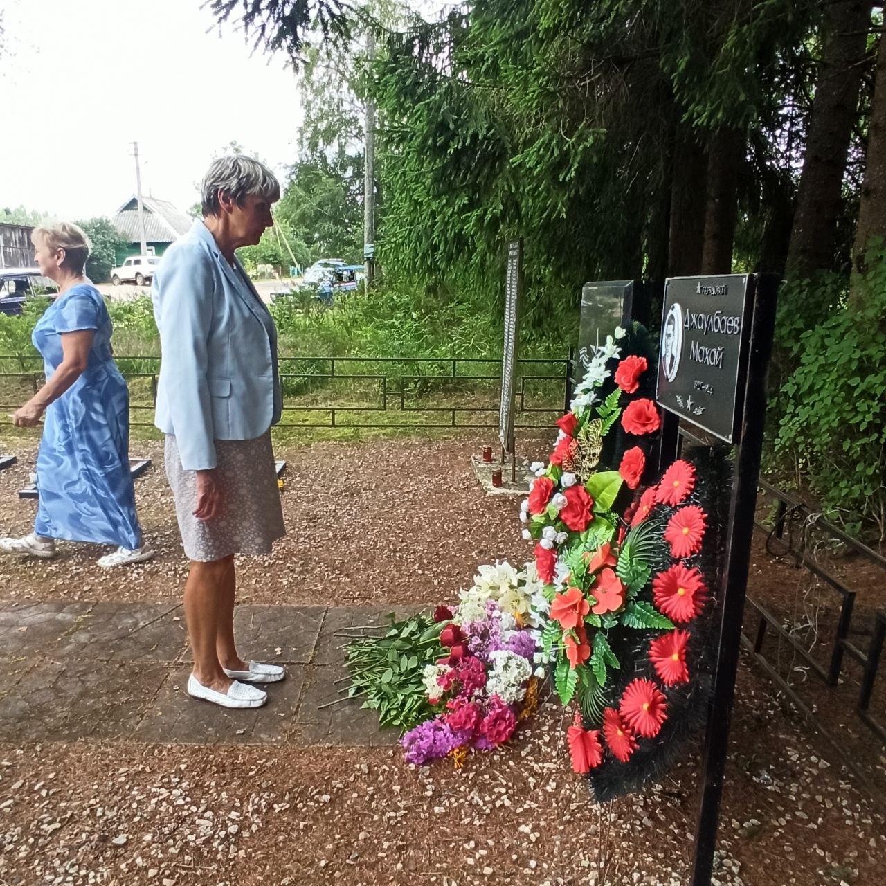 В д. Духеово прошло праздничное мероприятие, посвященное освобождению района.